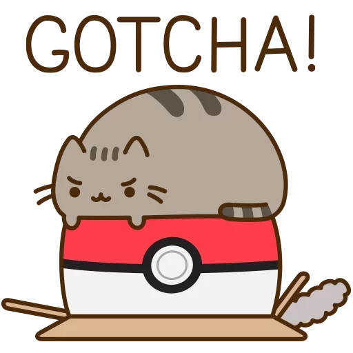 Стикер Pusheen The Cat