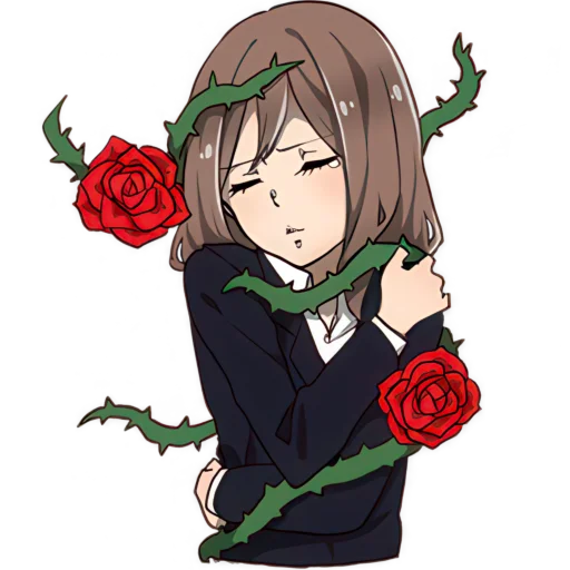 Стикер Драма тян