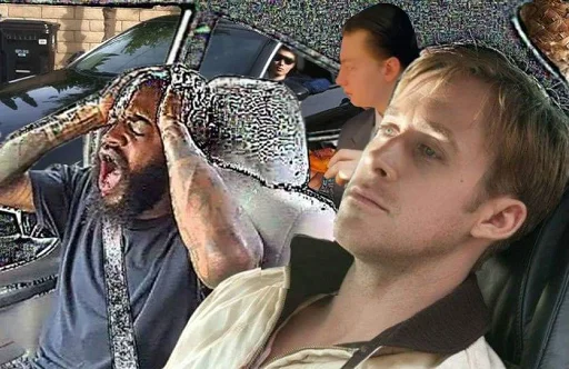 Стикер Абстрактные стикеры для споров с дедом