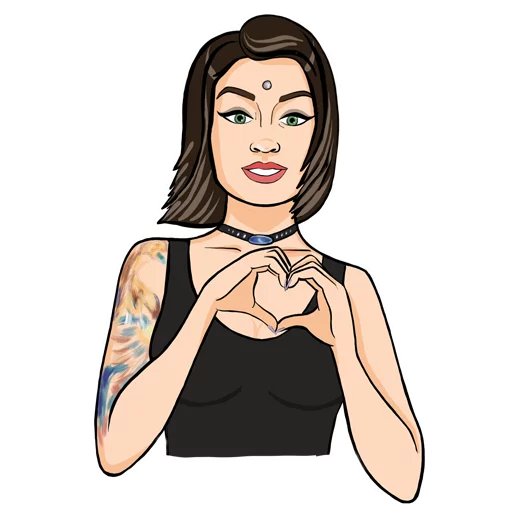 Набор стикеров