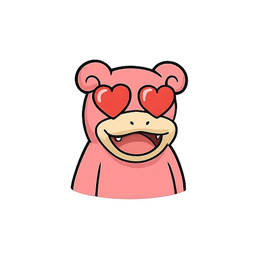 Стикер Slowpoke