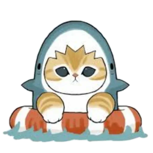 Стикер Акула