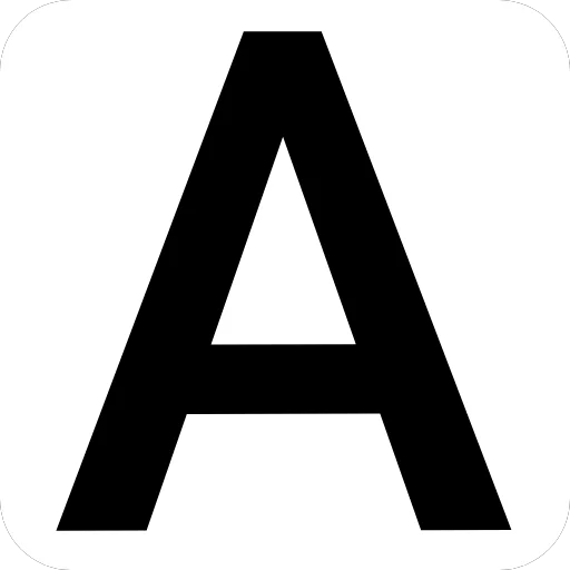 Стикер Алфавит