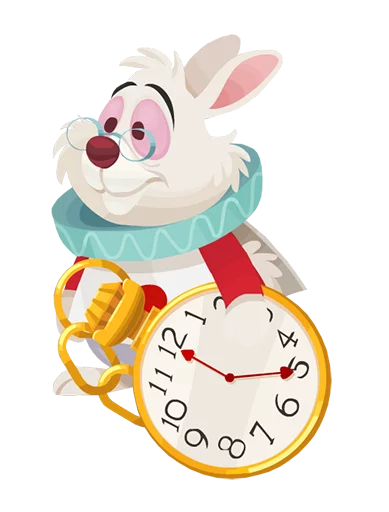 Стикер Alice in Wonderland