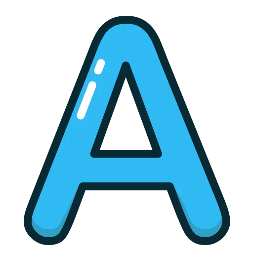 Стикер Alphabet