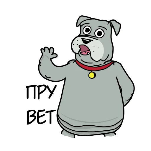 Стикер Фу-дог