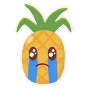 Стикер Ананасик