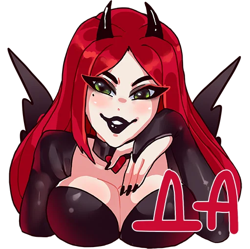 Стикер Angel & Demon