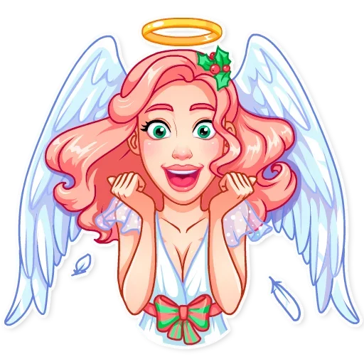 Стикер Christmas Angel