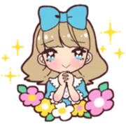 Стикер Animegirl