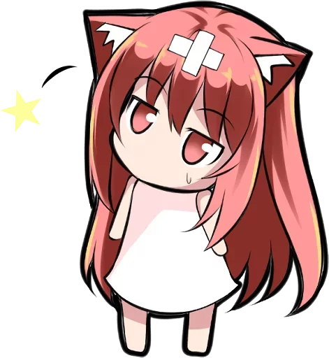 Стикер Anime Girl