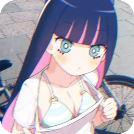 Стикер Anime IRL