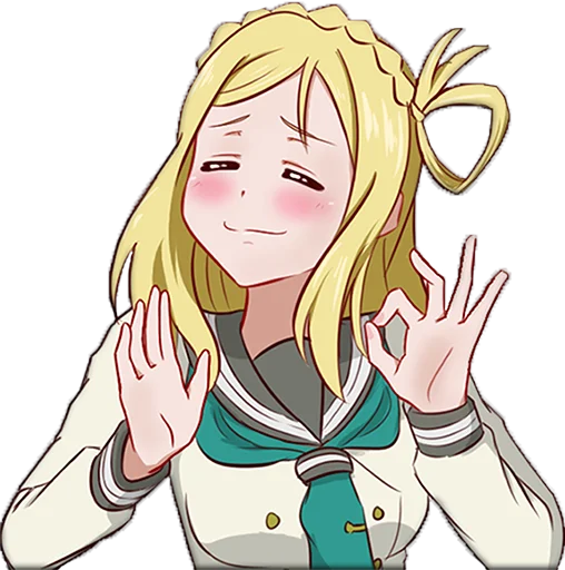 Стикер AnimeReacts by Çr