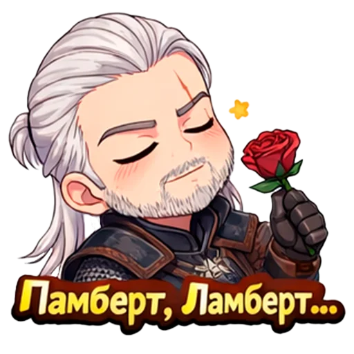Стикер The Witcher 3