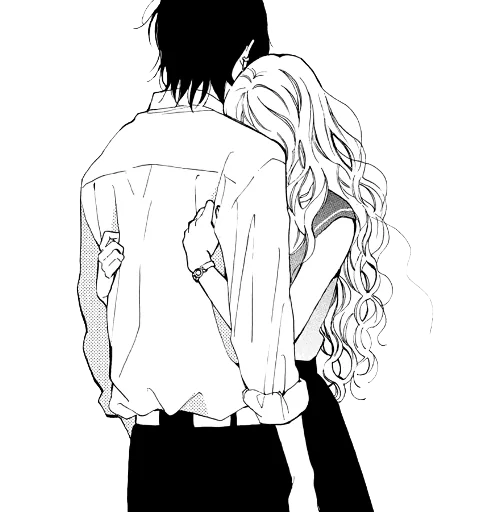 Стикер Anime Hugs, Kisses & Random