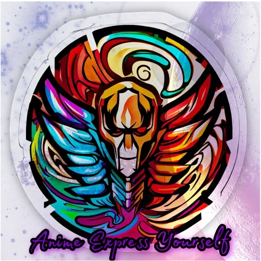 Стикер Anime express yourself