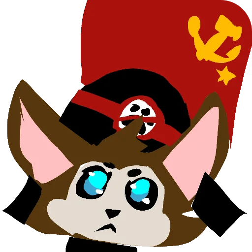 Стикер Anti furry Malish Barboskiny