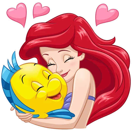 Стикер Ариэль Без Текста