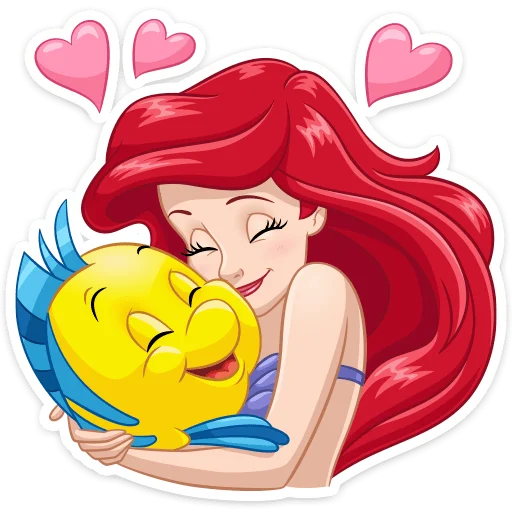 Стикер Ариэль