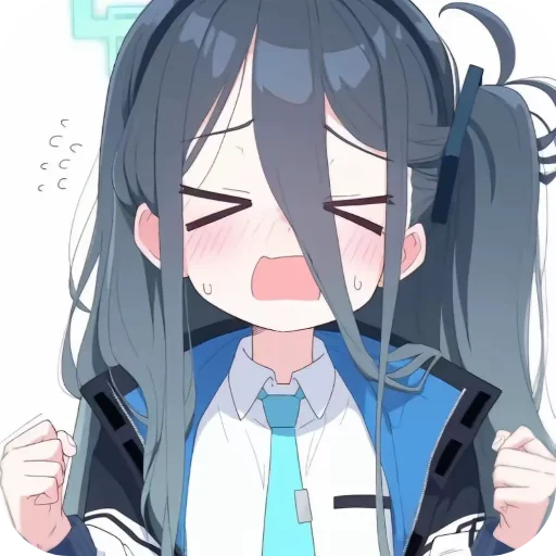 Стикер Arisu blue archive