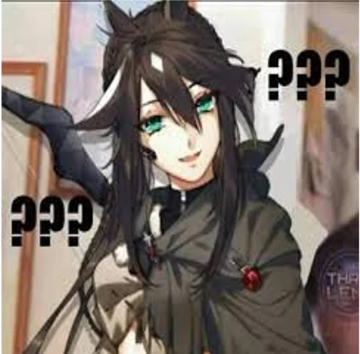 Стикер Arknights cursed meme