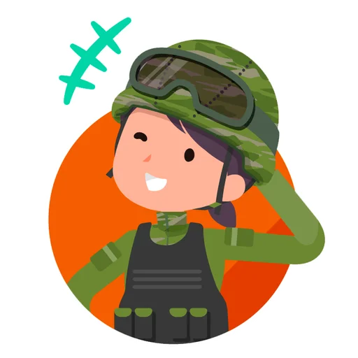 Стикер Army Tyan