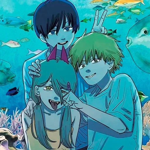 Стикер Chainsaw Man