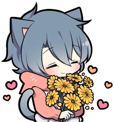 Стикер Ash Kitten