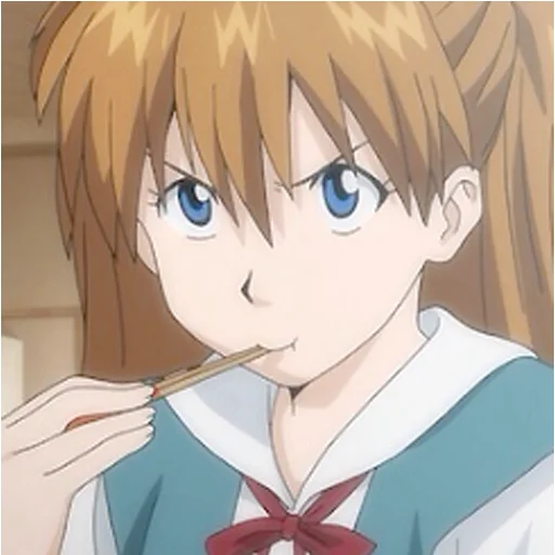 Стикер A lot of Asuka (Evangelion)