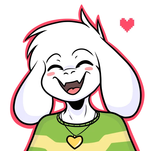 Стикер Asriel