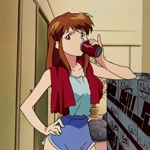 Стикер Аска Лэнгли Сорью