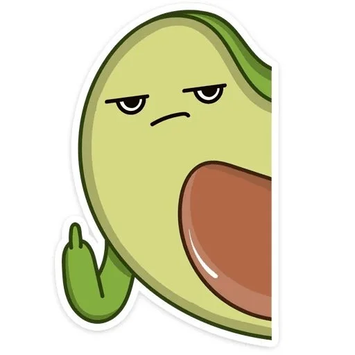 Стикер Avocado