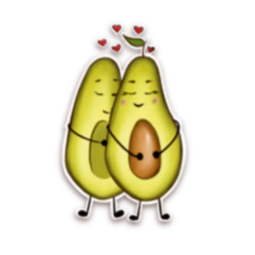 Стикер avocado