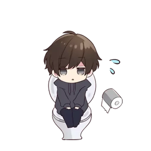 Стикер Menhera-kun