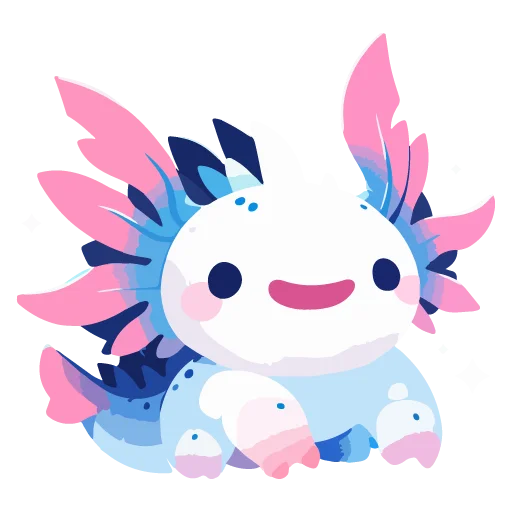 Стикер Axolotl