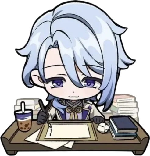 Стикер Аято