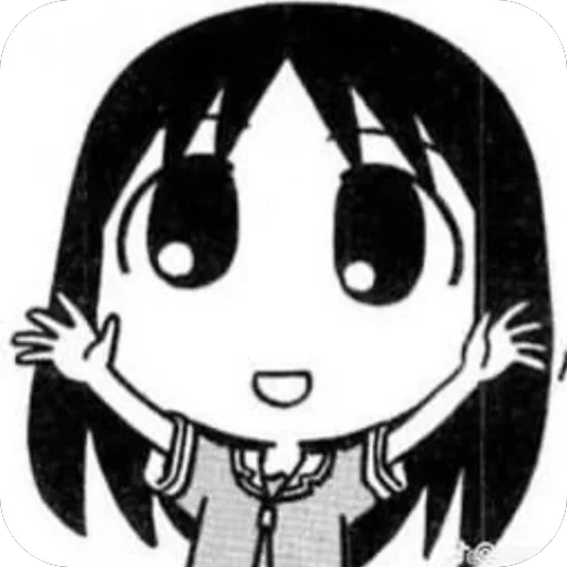 Стикер Brainrot Azumanga Daioh
