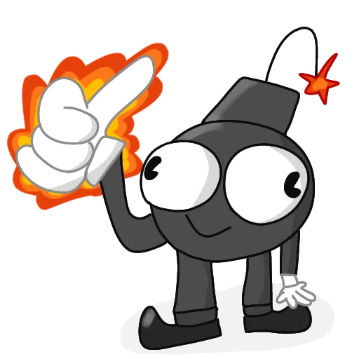 Стикер Бабах Алахакбарович