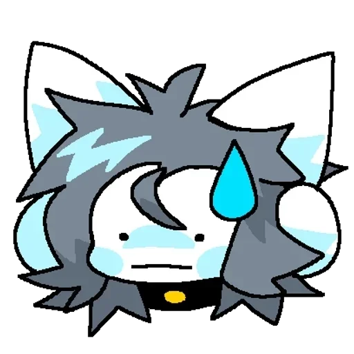 Стикер Temmieballs mewmon