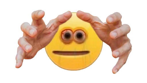 Стикер Yellow ball meme