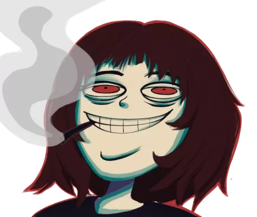 Стикер Based Shizo Girl