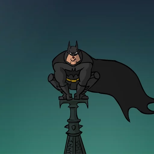 Стикер Batmetal