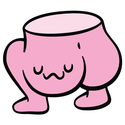 Стикер Bbbbbbbbutt