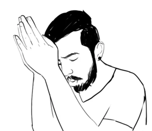 Стикер Beard Boy