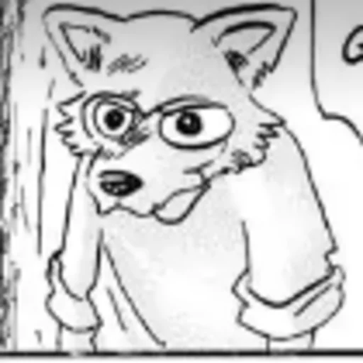 Стикер Beastars Reaction Pic