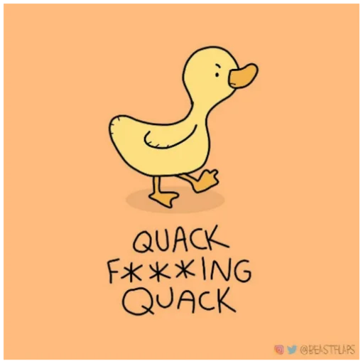 Стикер Grumpy Animals