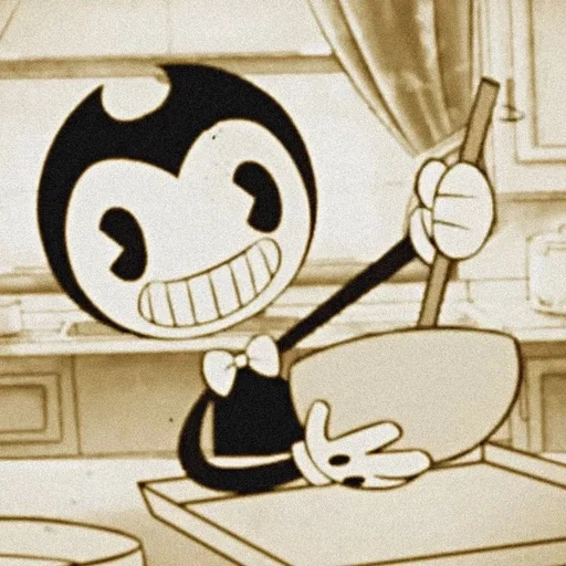 Стикер Bendy