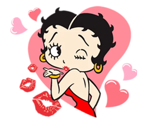 Стикер BETTY BOOP