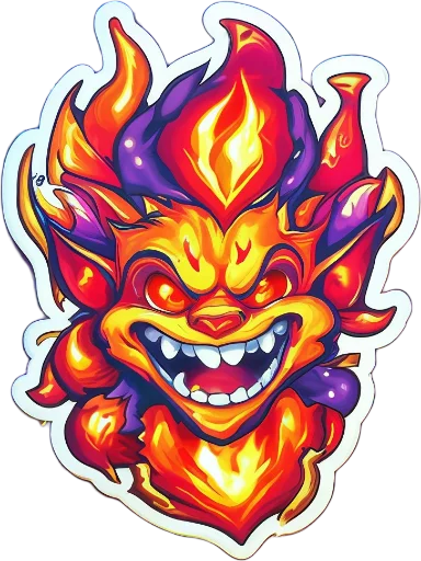 Стикер BigFire