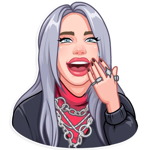 Стикер Billie Eilish